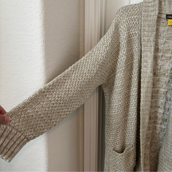 Cabela's Women's Beige Cardigan Sweater - Picture 6 of 12